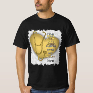 Yellow Long Term Care Nurse  T-Shirt