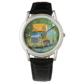 Yellow Lorry Freight Truck #Gift Watch Range