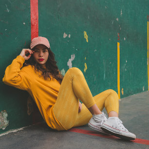 Yellow Love Arrows Leggings