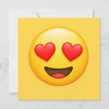 Yellow love emoji