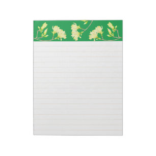 Yellow Magnolias on a Large Notepad