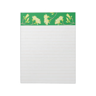 Yellow Magnolias on a Large Notepad