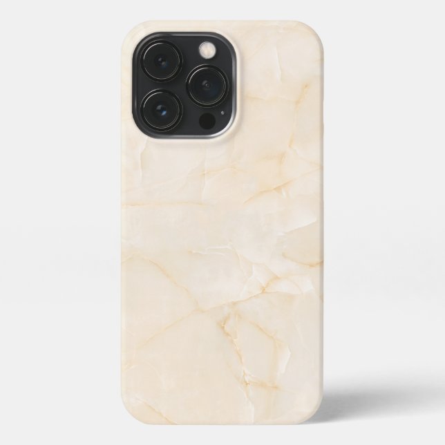 Yellow Marble Background iPhone Case (Back)