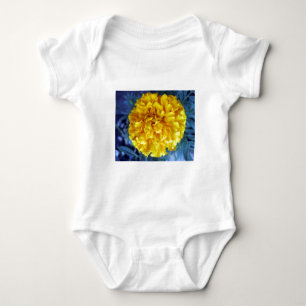 Yellow Marigold Baby Bodysuit