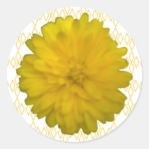 Yellow Marigold Sticker