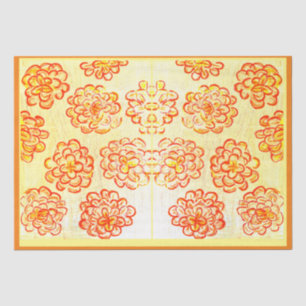 Yellow Marigolds Tissue Paper