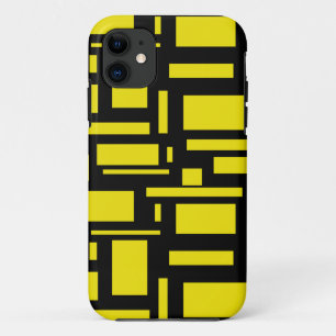 Yellow Maze iPhone 11 Case