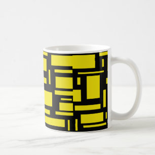 Yellow Maze Coffee Mug