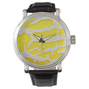 Yellow melon pattern   watch