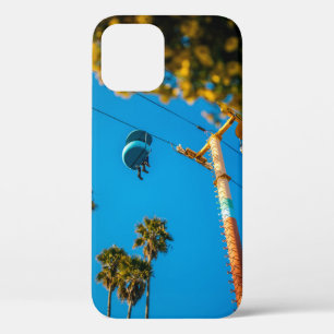 Yellow metal post iPhone 12 case