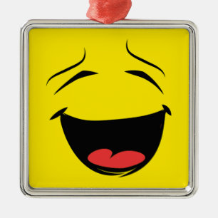 YELLOW METAL TREE DECORATION