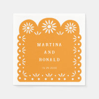 YELLOW MEXICAN PAPEL PICADO