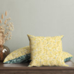 Yellow Mimosa Flowers Cushion<br><div class="desc">Yellow Mimosa Flowers Throw Pillow</div>