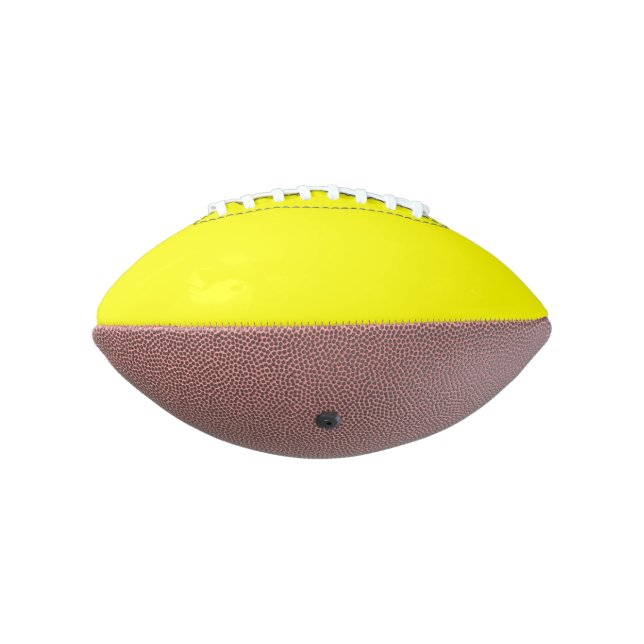 Yellow Mini Football (Rotated 270)