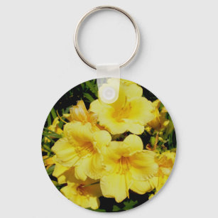 Yellow Mini Lilies Keychain