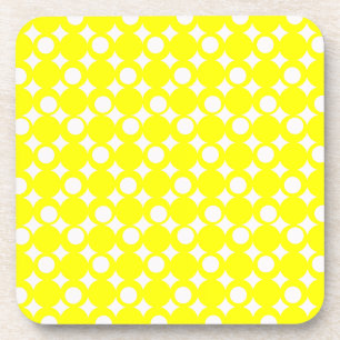 Yellow Mod Ball Design @ Emporio Moffa Coaster