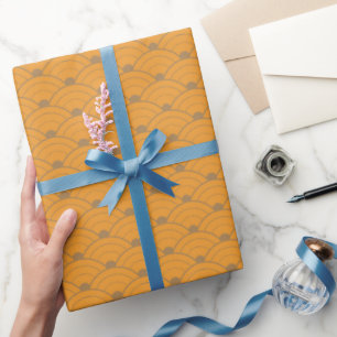 Yellow Modern Chinese New Year Wrapping Paper
