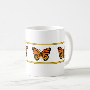 Yellow Monarch (Bridget Collection) Coffee Mug