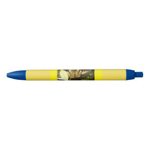 Yellow Monarch Ink Pen