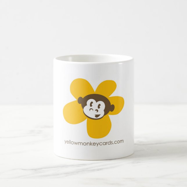 Yellow Monkey Flower Mug (Center)