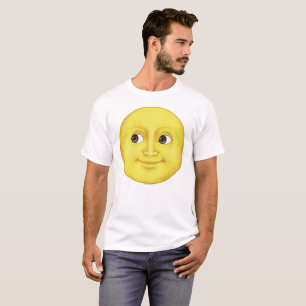 Yellow Moon - Emoji T-Shirt
