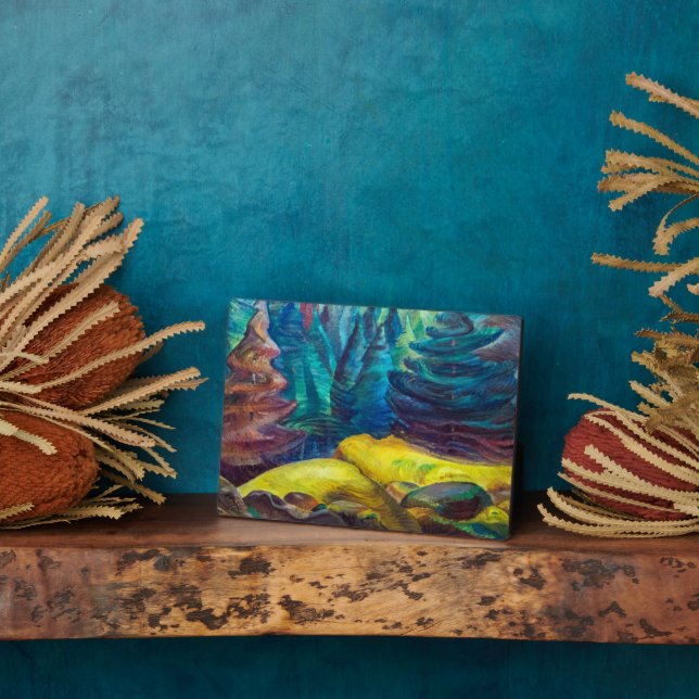 Yellow Moss | Emily Carr | Plaque (Side)