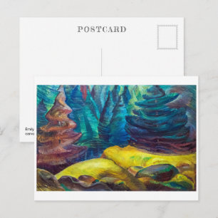 Yellow Moss Emily Carr Postcard