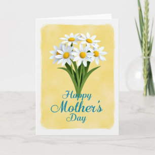 Yellow Mothers Day Card
