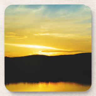Yellow Mt Lake Sunset Coaster