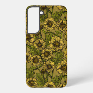 Yellow Mums Samsung Galaxy Case