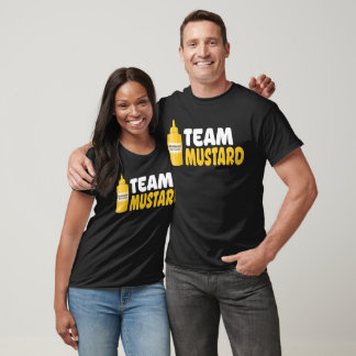 Yellow Mustard Lover Team Mustard Family Costume T-Shirt