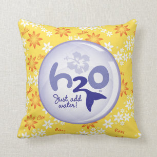 Yellow Name Pattern Cushion