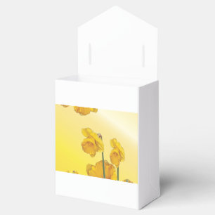 Yellow Narcissus Daffodil Favour Box