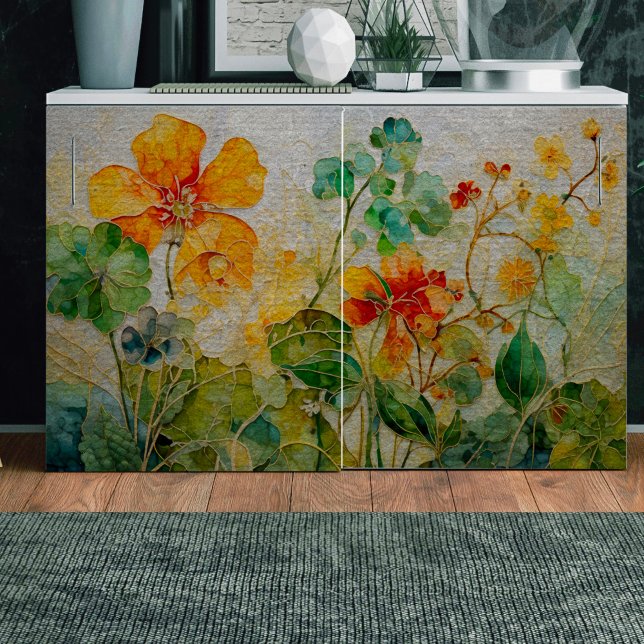 Yellow Nasturtiums Decoupage Tissue Paper (Creator Uploaded)