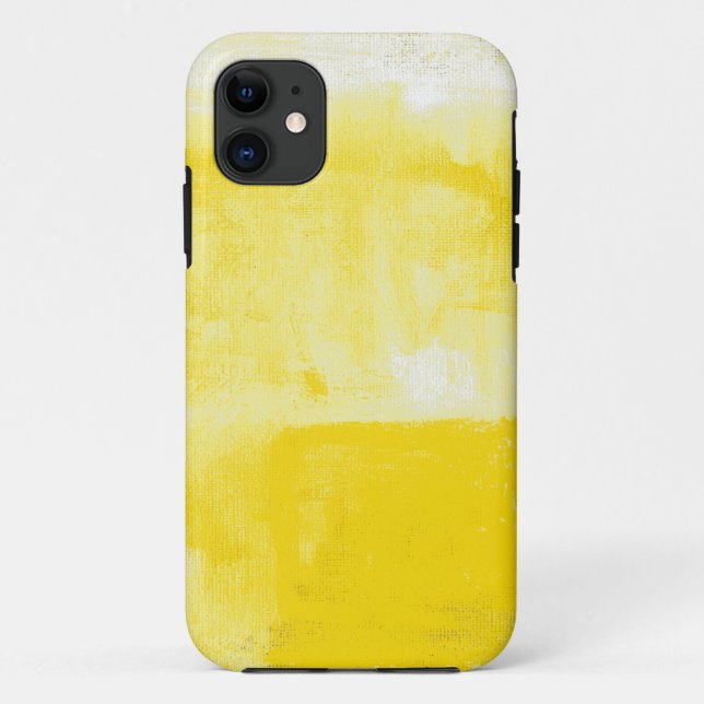 Yellow No. 3 Case-Mate iPhone Case (Back)