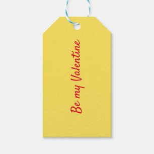 Yellow no.4, Yellow Custom Gift Tags