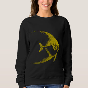 Yellow Ocean Fish Sweatshirt