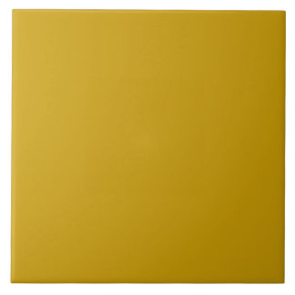 Yellow Ochre Ceramic Tile