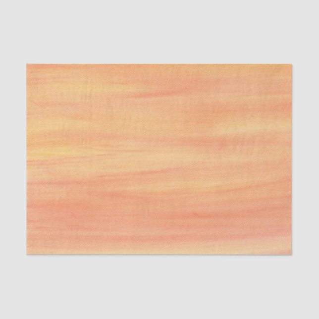 Yellow Orange Blends Blended Tissue Paper (Front)