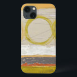 Yellow & Orange Circles on Multicolored Background iPhone 13 Case<br><div class="desc">June Erica Vess is the artist behind this amazing piece of art. Yellow and orange circles rest on a multicolored background. A unique work,  this would make a great custom design for many Zazzle products. Order yours now!</div>