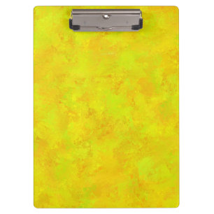 Yellow Orange Green Abstract Pattern Clipboard