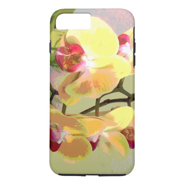 Yellow Orchids in the afternoon sun Case-Mate iPhone Case (Back)