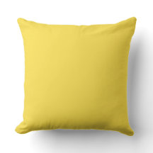 Yellow Outdoor Pillow