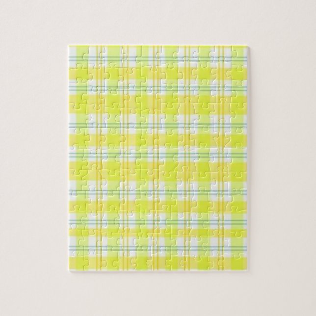 Yellow Paid Jigsaw Puzzle Daisy (Vertical)