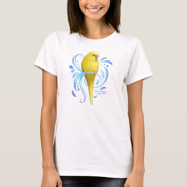 Yellow Parakeet T-Shirt (Front)