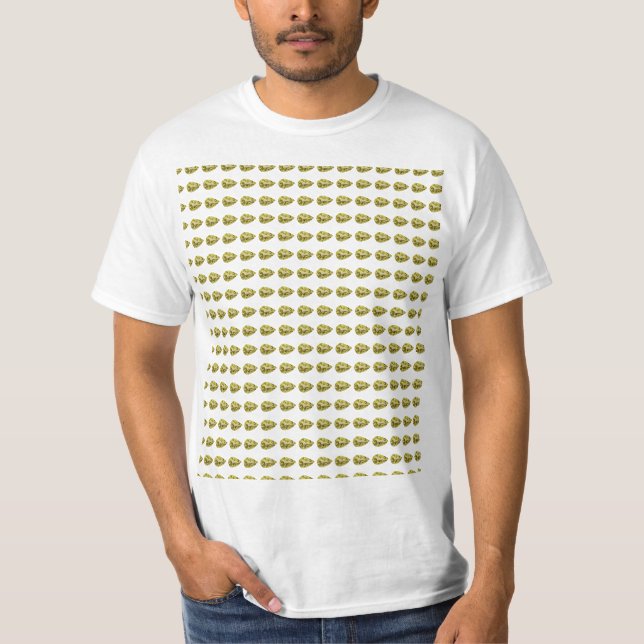 Yellow Pattern T-Shirt (Front)