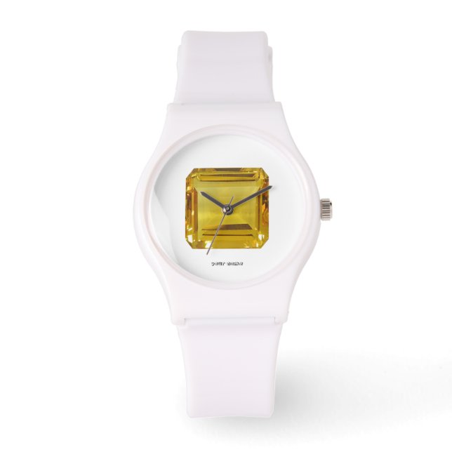 Yellow Pattern Watch (Front)
