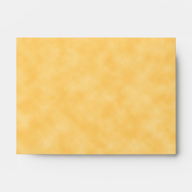 Yellow Patterned Background. Envelopes (Front)