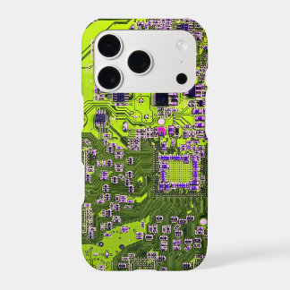 Yellow PCB Circuit Board Design for IT Pros