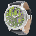 Yellow PCB Circuit Board Design for IT Pros Watch<br><div class="desc">The Ultimate Aesthetic for Tech Visionaries Redefine your professional space with this high-definition graphic featuring a detailed Printed Circuit Assembly (PCBA). Captured in vibrant, deep yellow tones with crisp silver and white conductive traces, this design showcases the intricate architecture of modern electronics—including integrated circuits, resistors, and capacitors—in stunning clarity. The...</div>